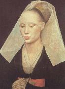 Rogier van der Weyden Portrait of a Lady (mk45) oil on canvas
